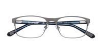 Matte Gunmetal CAT Contractor Square Glasses - Flat-lay