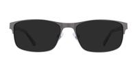 Matte Gunmetal CAT Contractor Square Glasses - Sun