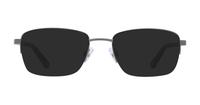 Matte Gunmetal CAT Developer Square Glasses - Sun