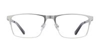 Matte Silver CAT Fitter Square Glasses - Front