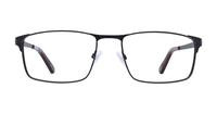 Matte Black CAT Gaffer Square Glasses - Front