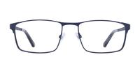 Rubber Matte Navy CAT Gaffer Square Glasses - Front