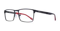 Black Champion CU1022 Rectangle Glasses - Angle