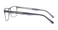 Gunmetal Champion CU1022 Rectangle Glasses - Side