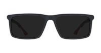 Matte Graphite Champion CULIT100 Rectangle Glasses - Sun