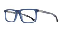 Matte Navy Champion CULIT100 Rectangle Glasses - Angle