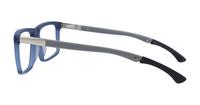 Matte Navy Champion CULIT100 Rectangle Glasses - Side