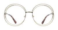 Yellow Chloe CE2152 Round Glasses - Front