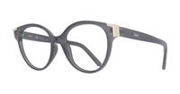 Dark Grey Chloe CE2694 Rectangle Glasses - Angle