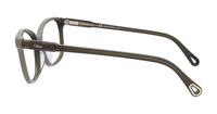 Khaki Chloe CE2728 Rectangle Glasses - Side
