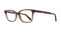 Brown Chloe CE2742 Rectangle Glasses - Angle