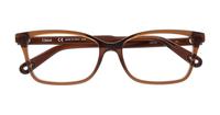 Brown Chloe CE2742 Rectangle Glasses - Flat-lay