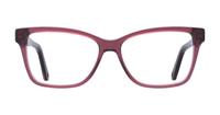 Burgundy Chloe CE2747 Rectangle Glasses - Front
