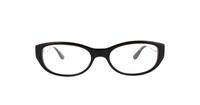 Black Converse Ballroom Oval Glasses - Front