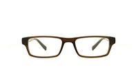 Brown Converse G026 Rectangle Glasses - Front
