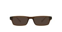 Brown Converse G026 Rectangle Glasses - Sun