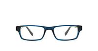 Navy Converse G026 Rectangle Glasses - Front