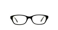 Black Converse Pick Up Oval Glasses - Front