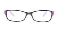 Black Converse Q008 Rectangle Glasses - Front