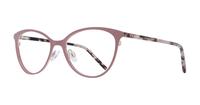 Lilac DKNY DK3001 Cat-eye Glasses - Angle