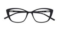 Black DKNY DK5002 Rectangle Glasses - Flat-lay