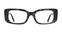 Black / Tortoise DKNY DK5020 Rectangle Glasses - Front