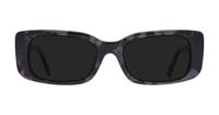 Black / Tortoise DKNY DK5020 Rectangle Glasses - Sun