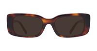 Tortoise DKNY DK5020 Rectangle Glasses - Sun