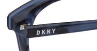 Navy Tortoise DKNY DK5023 Round Glasses - Detail