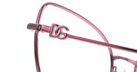 Pink Dolce & Gabbana DG1347 Cat-eye Glasses - Detail