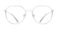 Silver Dolce & Gabbana DG1348 Round Glasses - Front