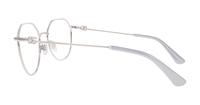 Silver Dolce & Gabbana DG1348 Round Glasses - Side
