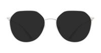 Silver Dolce & Gabbana DG1348 Round Glasses - Sun