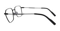 Matte Black Dolce & Gabbana DG1350 Oval Glasses - Side