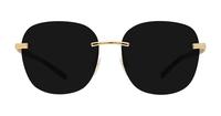 Gold Dolce & Gabbana DG1352 Round Glasses - Sun