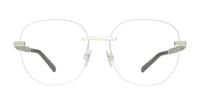 Silver Dolce & Gabbana DG1352 Round Glasses - Front