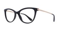 Black Dolce & Gabbana DG3258 Cat-eye Glasses - Angle