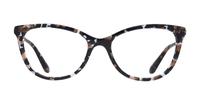 Black/Gold Dolce & Gabbana DG3258 Cat-eye Glasses - Front