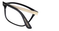 Black Dolce & Gabbana DG3317 Rectangle Glasses - Detail