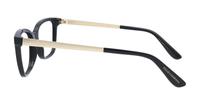 Black Dolce & Gabbana DG3317 Rectangle Glasses - Side