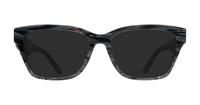 Striped Black Dolce & Gabbana DG3370 Rectangle Glasses - Sun