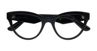 Black Dolce & Gabbana DG3372 Round Glasses - Flat-lay