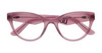 Fleur Pink Dolce & Gabbana DG3372 Round Glasses - Flat-lay
