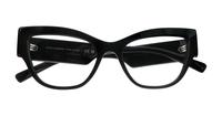 Black Dolce & Gabbana DG3378 Cat-eye Glasses - Flat-lay
