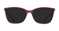 Transparent Dark Cherry Dolce & Gabbana DG5026 Square Glasses - Sun