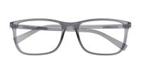 Transparent Grey Dolce & Gabbana DG5027-55 Square Glasses - Flat-lay