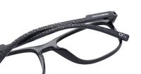 Matte Black Dolce & Gabbana DG5062 Rectangle Glasses - Detail
