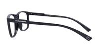 Matte Black Dolce & Gabbana DG5062 Rectangle Glasses - Side