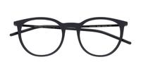 Matte Black Dolce & Gabbana DG5074 Round Glasses - Flat-lay