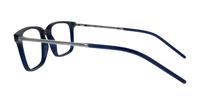 Transparent Blue Dolce & Gabbana DG5099 Rectangle Glasses - Side